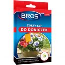 Żółty lep do doniczek Bros